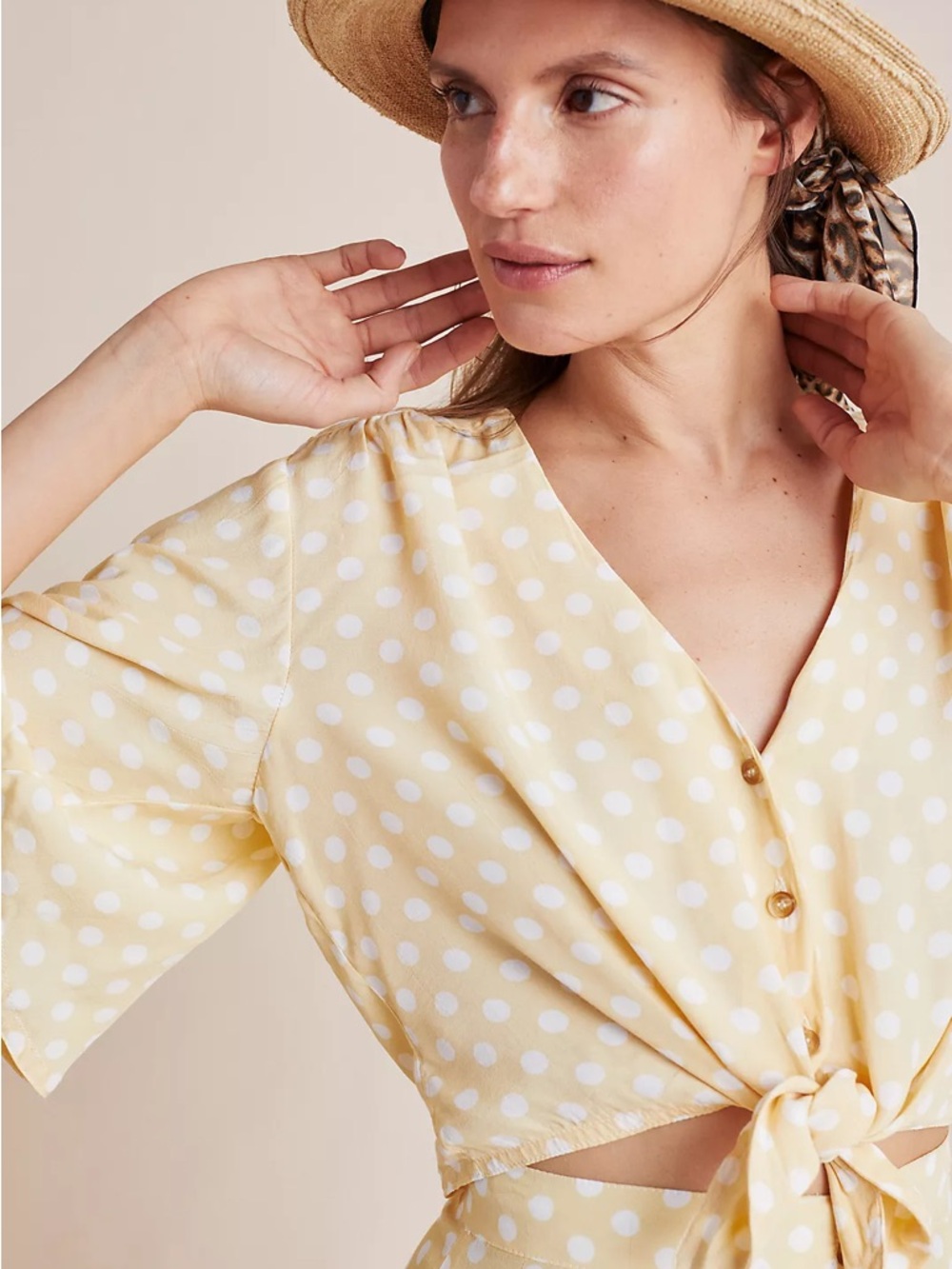 Faithfull The Brand Marais Cropped Top - Picture 3 of 11